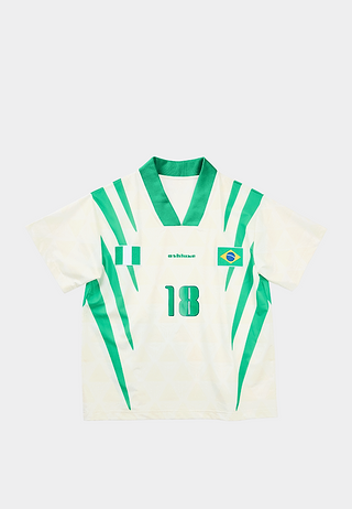 Nigeria X Brazil Football Shirt White