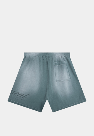 Represent Owners Club Script Mesh Shorts Vintage Green