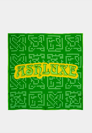 Ashluxe Pixel Scarve Green