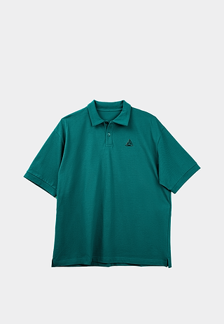 Triangle Logo Polo Shirt Green