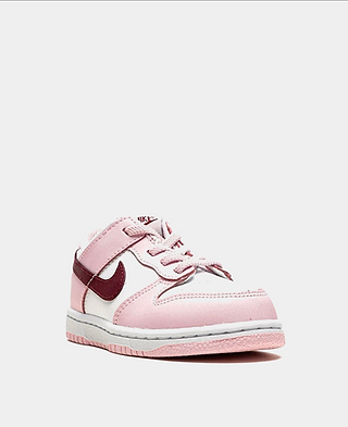 Nike Dunk Low White Pink Gs