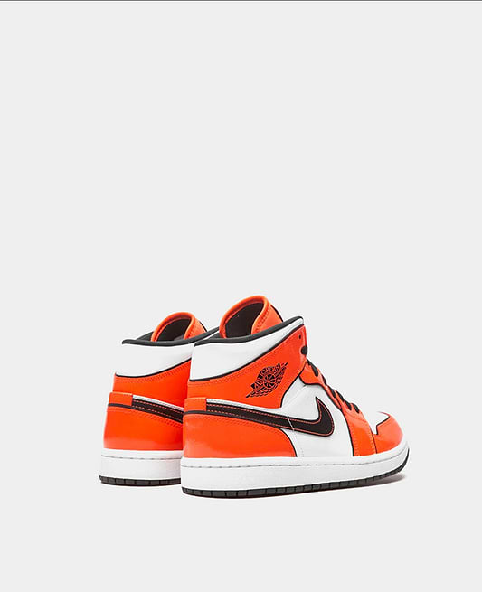 Air Jordan 1 Mid SE Turf Orange/Black-White