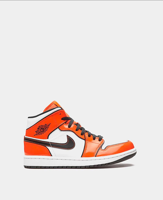 Air Jordan 1 Mid SE Turf Orange/Black-White