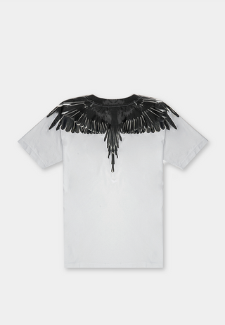 County Marcelo Icon Wings Regular T-Shirt White Black