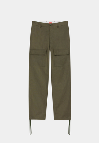 Kenzo Tailored Pants 51 Dark Khaki