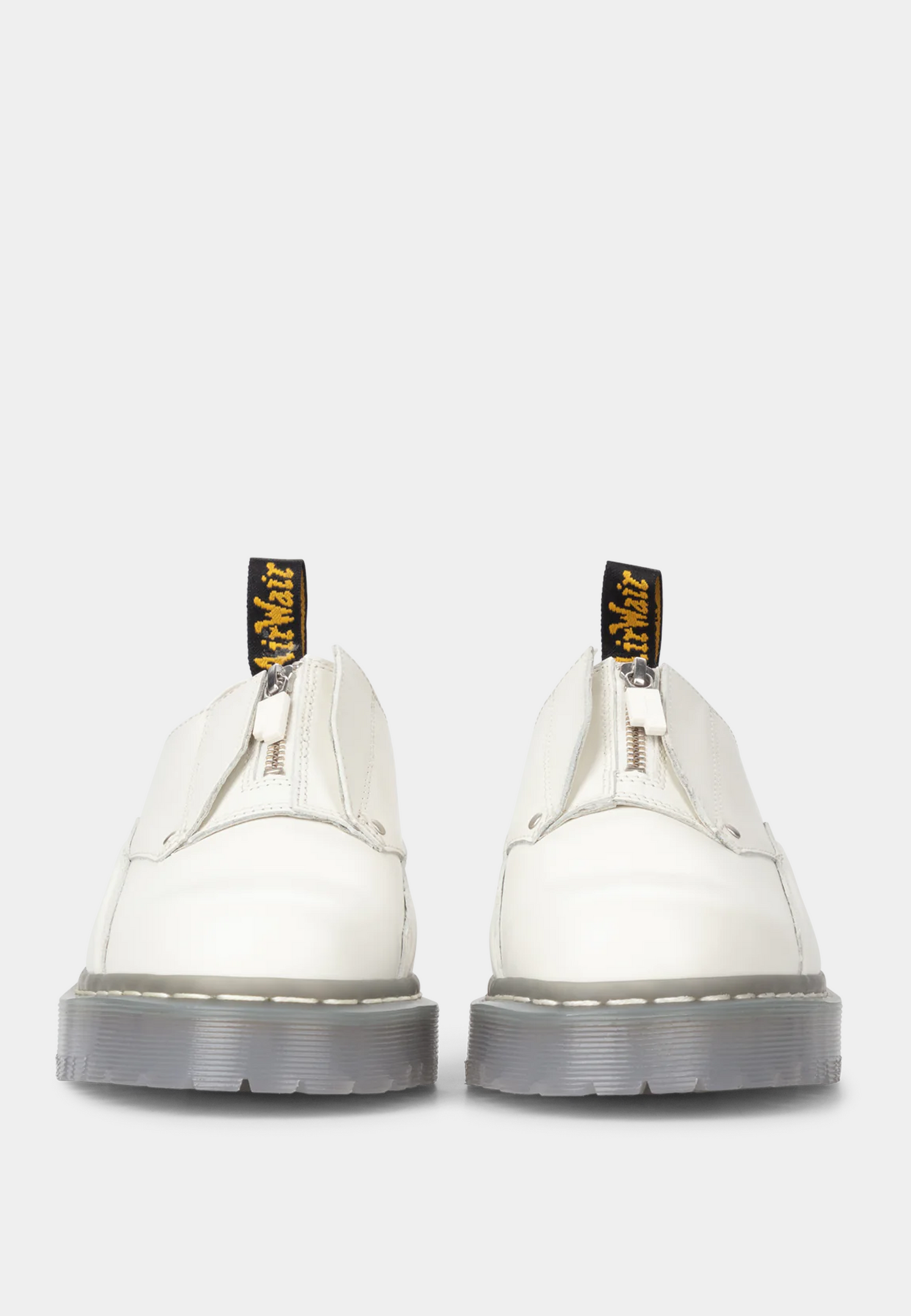 Dr martens white zip online