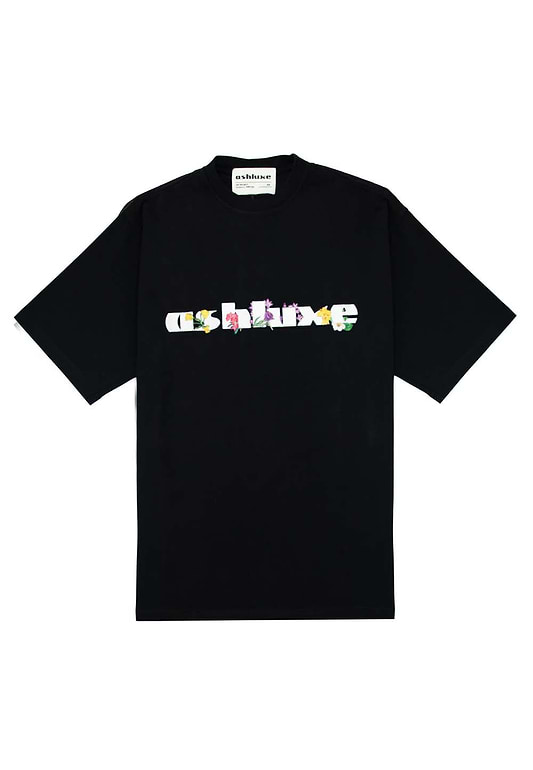 Ashluxe Garden Logo T-Shirt - Black