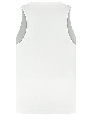 Ashluxe Logo Tank Top - White