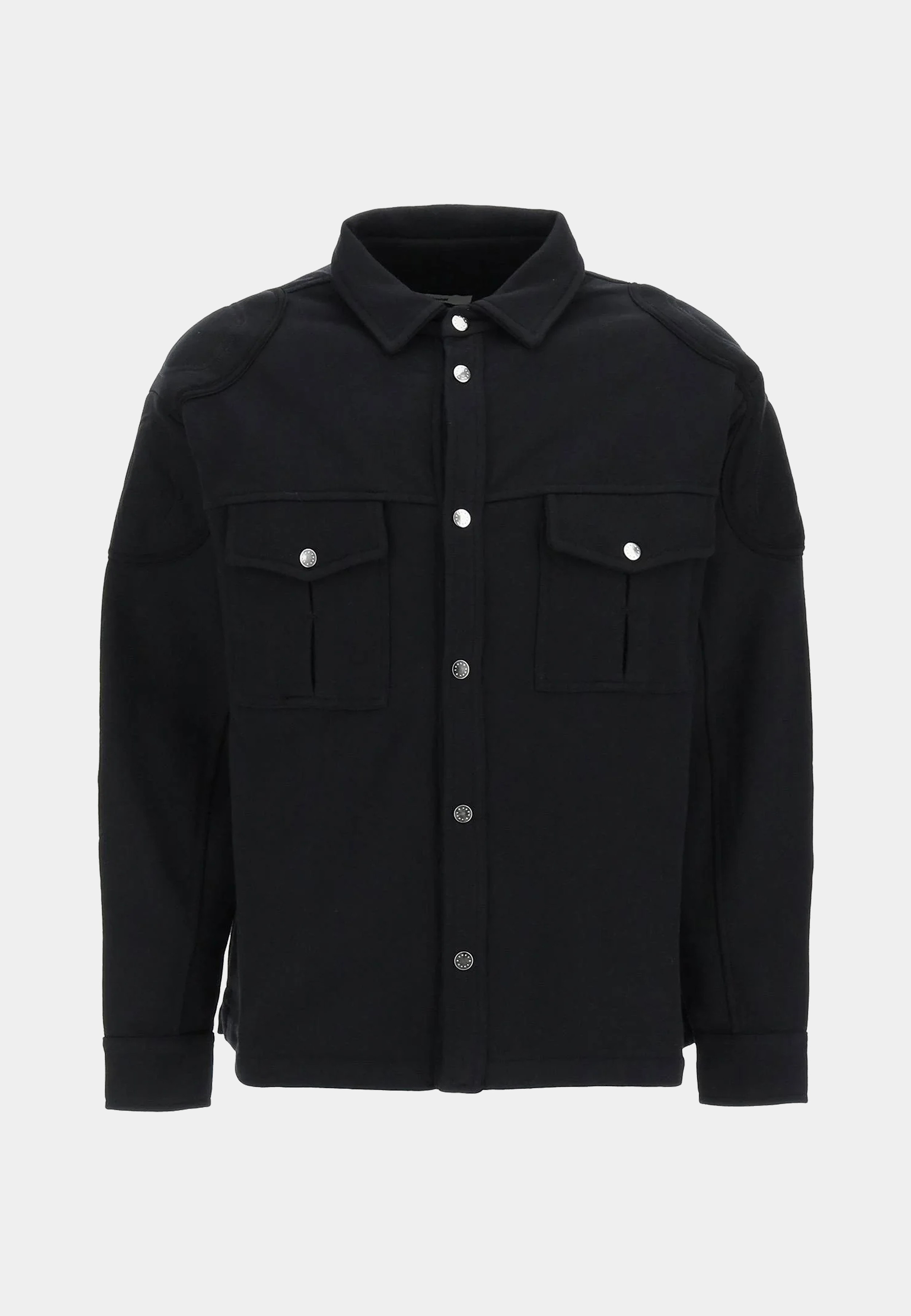 Gmbh Knitted Overshirt Black