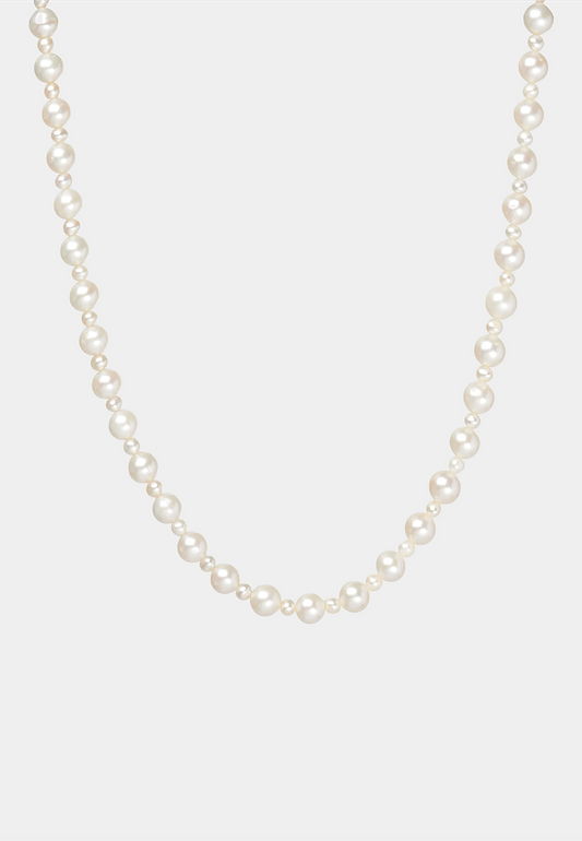 Hatton Labs Xl Pebbles Pearl Chain Nude Blue