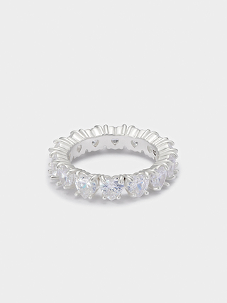 Hatton Labs Heart Eternity Ring