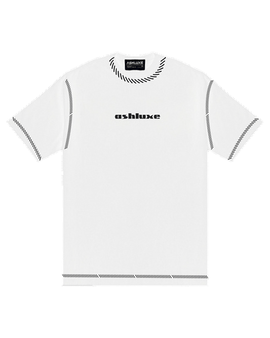 Ashluxe Threaded T-shirt - White