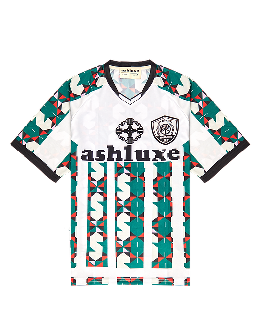 Ashluxe Logo Jersey White Multicolour