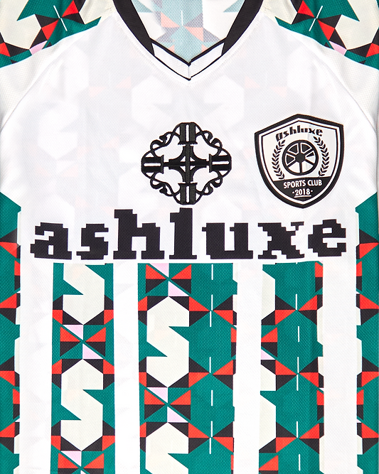 Ashluxe Logo Jersey White Multicolour