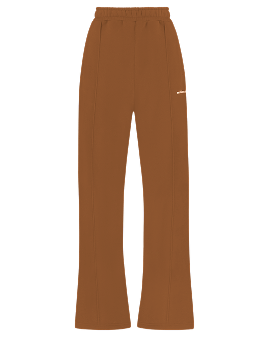 Ash Grey Aspen Borg Applique Oversized Sweatpants