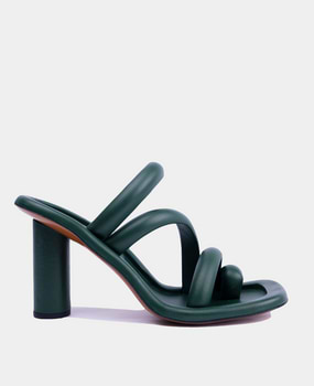 Ambush Strap Heel Green Sandal