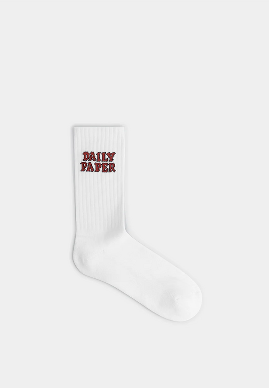 DAILY PAPER Resock Socks - White Samba