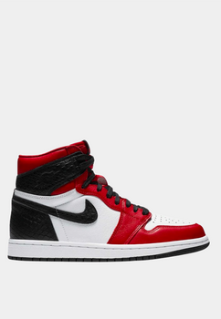 Air Jordan 1 High Satin Snake Red/Black/White