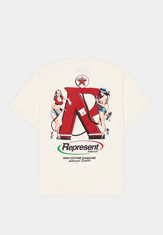 REPRESENT Premium T-Shirt - Flat White