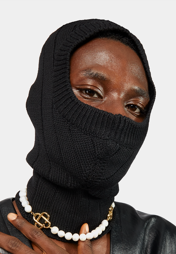 Gmbh Knitted Balaclava Skin Mask Maw2 Black