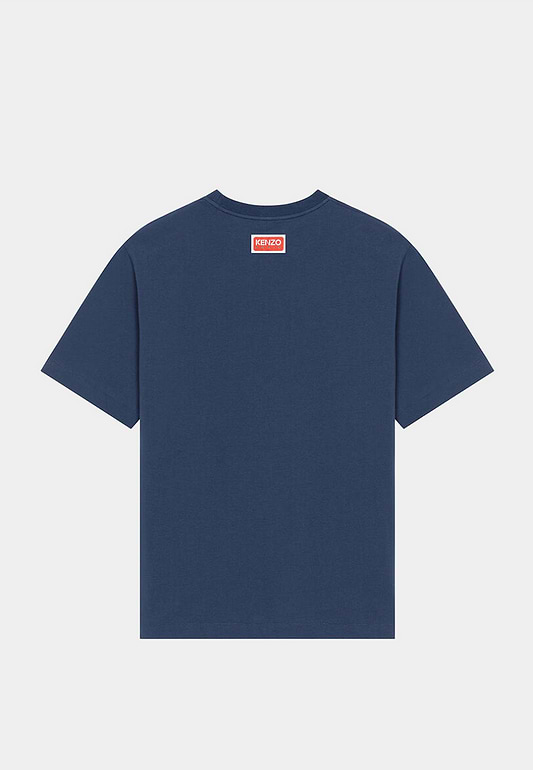 Kenzo Seasonal Logo  Classic T-Shirt  Navy Blue