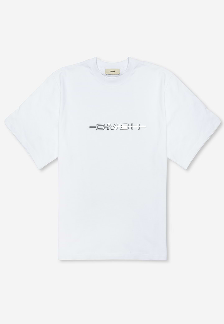 Gmbh Screen Printed T-Shirt Logo White