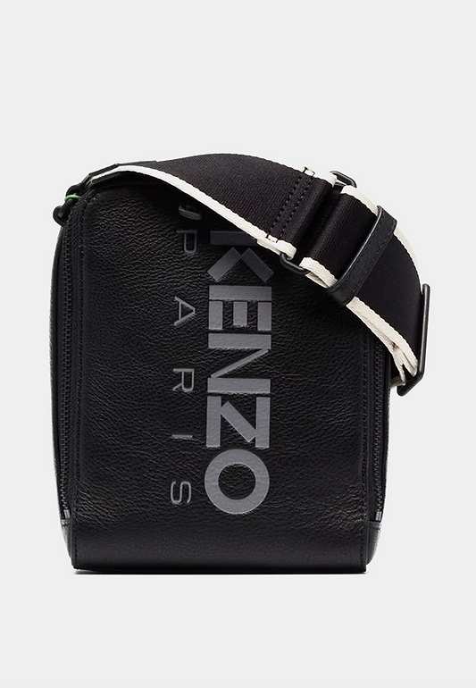 Kenzo Leather Crossbody bag 99 Black