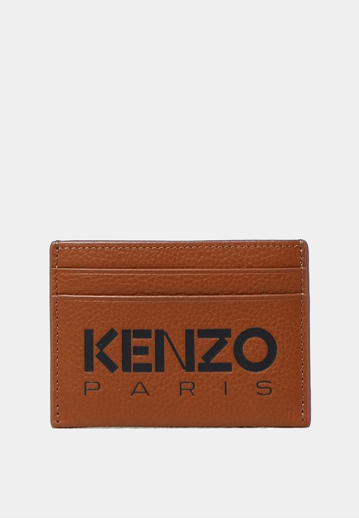 Kenzo Card case 14 Dark Camel