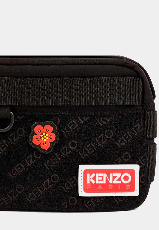 Kenzo logo  Crossbody bag 99 Black