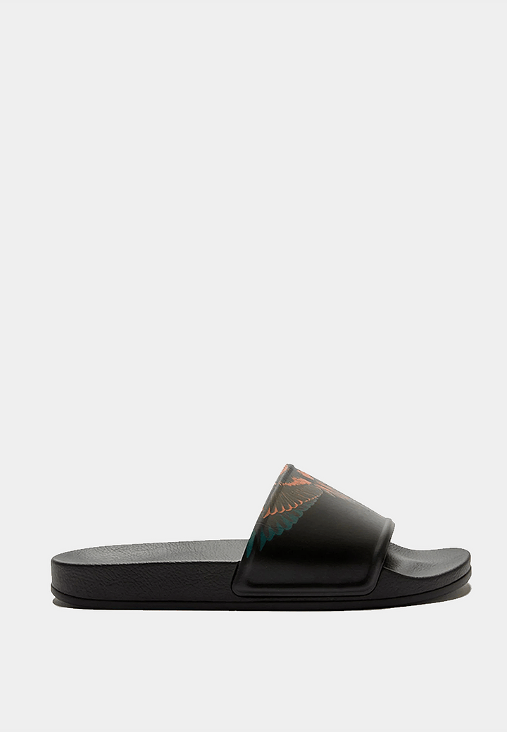 County Marcelo Icon Wings Sliders Black Coral Red