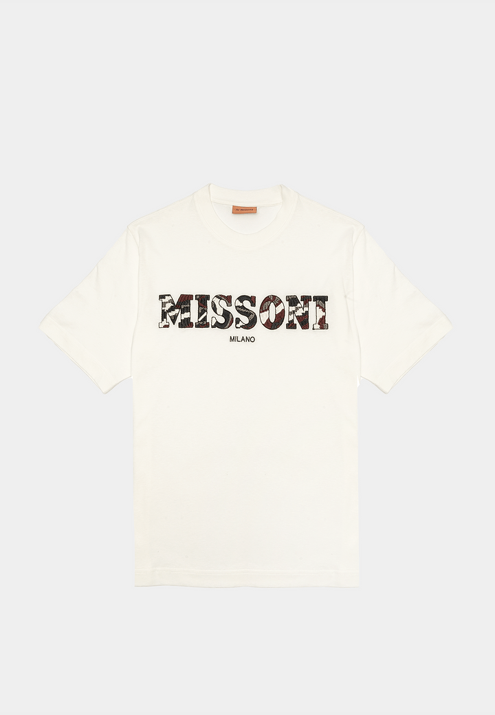 Missoni Short Sleeve T-Shirt Men S724S White