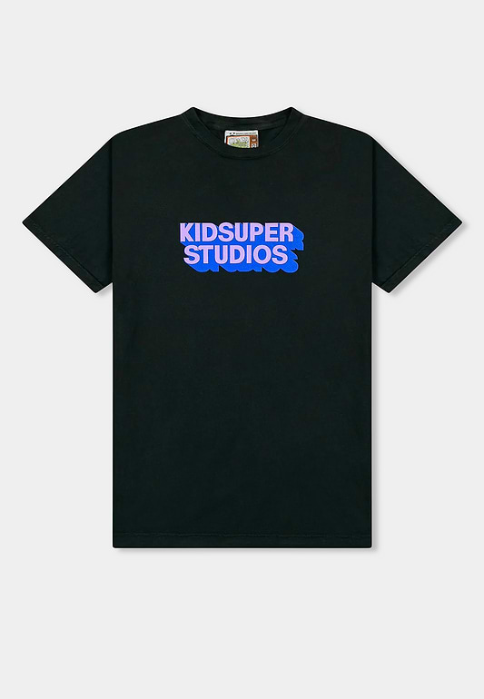 Kidsuper Studios Tee Shirt Black Blue
