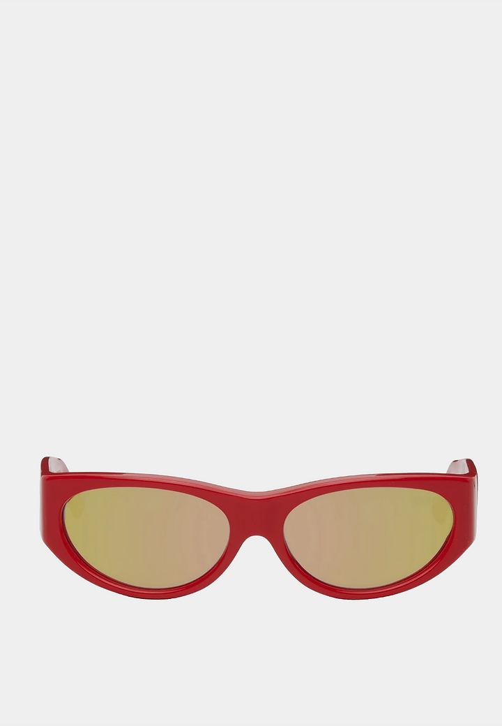 Rhude Agnelli Frame Sunglasses Red