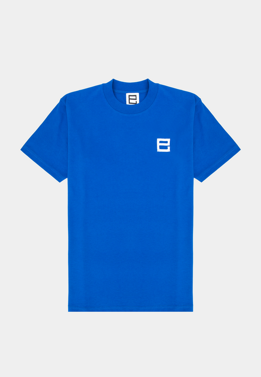 PIECES UNIQUES Blue Water Logo Tee-Shirt - Blue