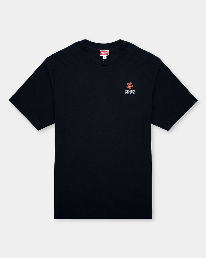 Kenzo Crest Logo Classic T- Shirt Black
