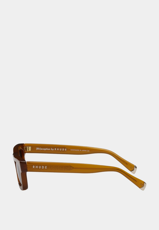 Rhude Lightning Frame Sunglasses Brown