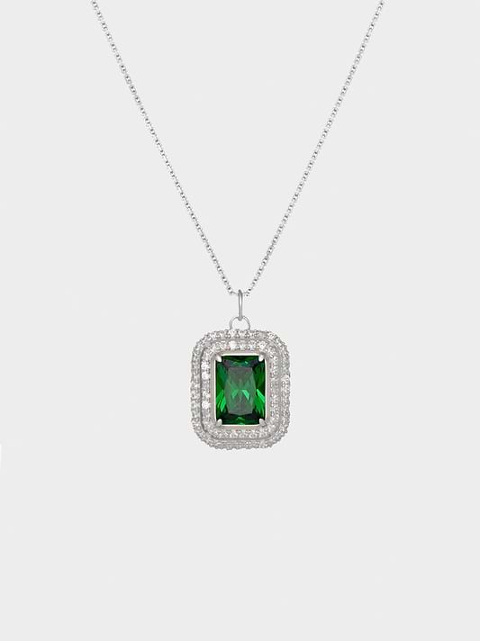 Hatton Labs Cs Emerald Pendant - Green