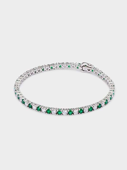 Hatton Labs Emerald Cut Tennis Bracelet