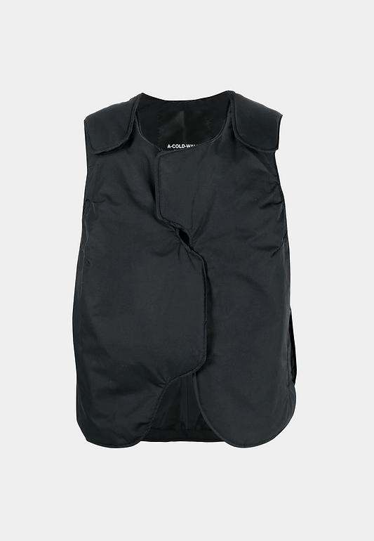 A COLD WALL Woven Form Gilet - Black