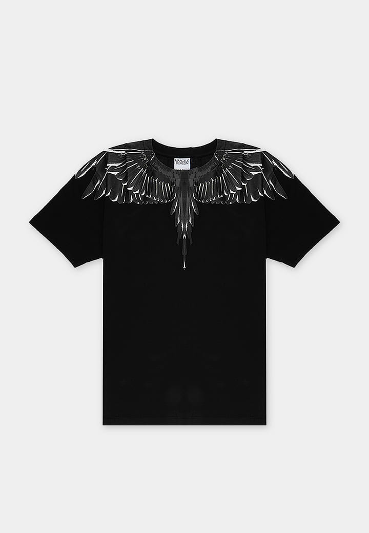 County Marcelo Icon Wings Regular T-Shirt Black Black