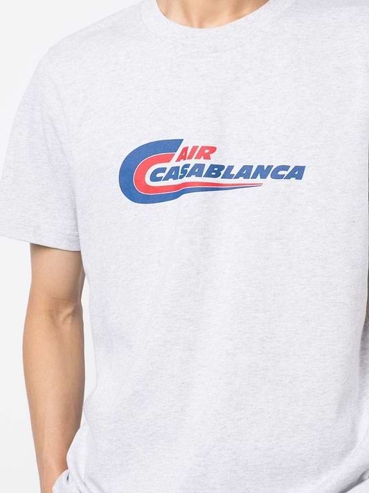 Casablanca Air Casablanca Grey T-Shirt