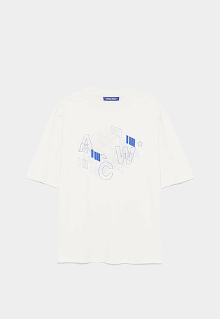 A Cold Wall Schematic T-Shirt Beige