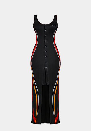 Ashluxe Inferno Noir Dress Black