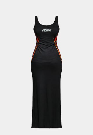 Ashluxe Inferno Noir Dress Black