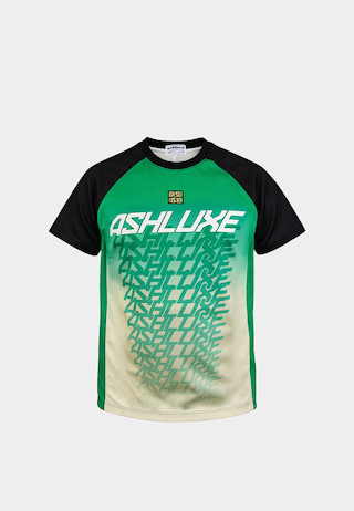 Ashluxe Momentum Jersey T-Shirt Green