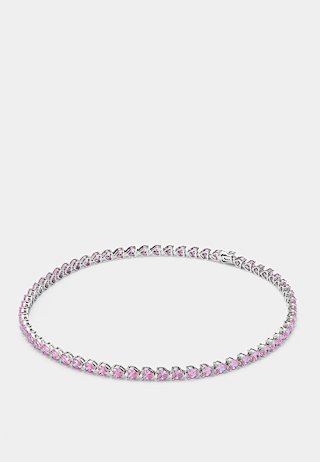 Hatton Labs Heart Tennis Chain Pink