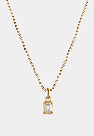 Hatton Labs Solitaire Pendant Gold
