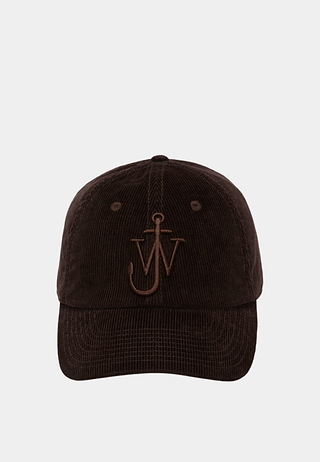 JW Anderson Baseball Cap Dark Brown