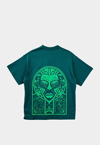 Mask T-Shirt Green