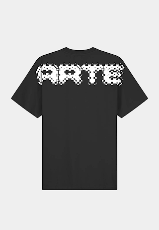 Arte Pixel Back T-shirt Black